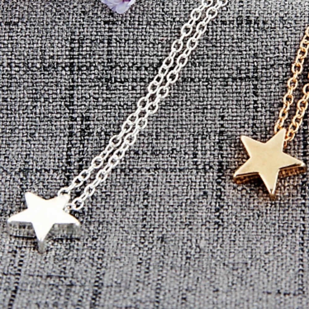 Star Necklace, Minimalist, Delicate, Elegant